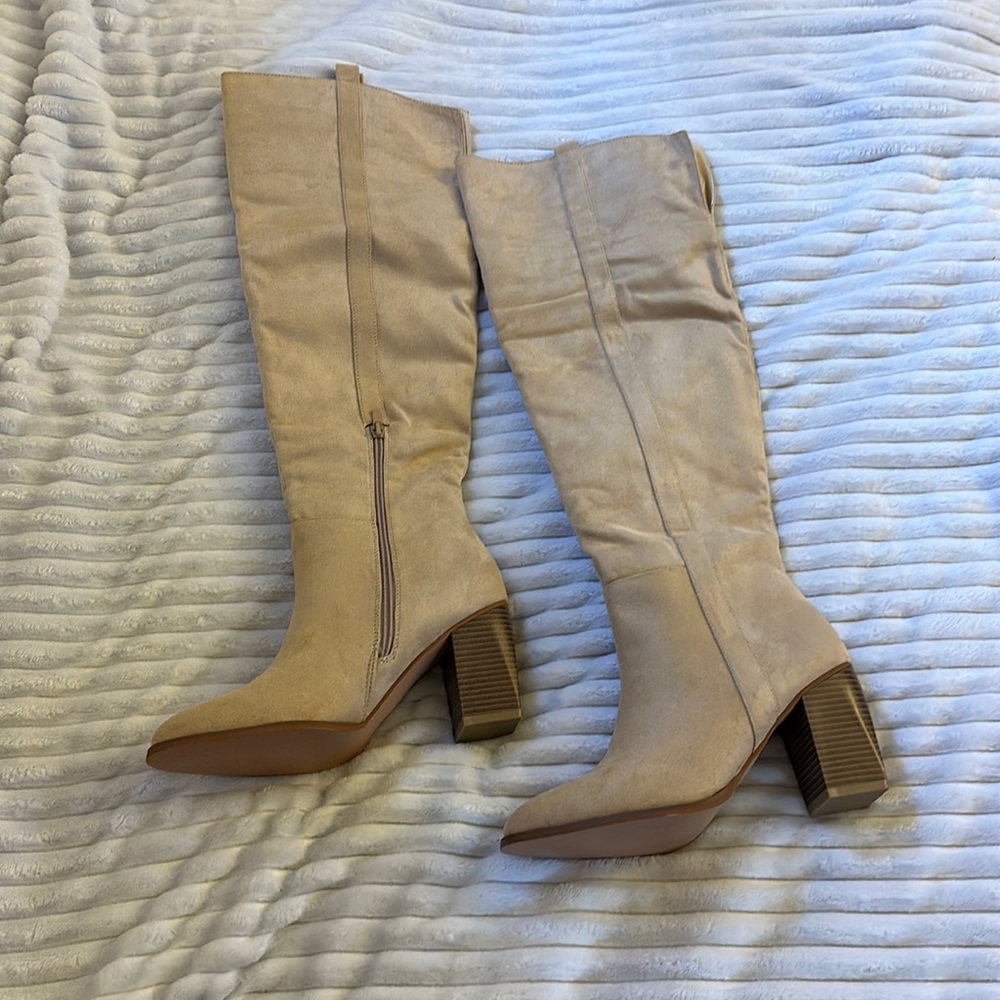 Brown Knee High Boots